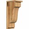 Ekena Millwork Newport Rough Sawn Corbel w/Backplate, Western Red Cedar, 8"W x 10"D x 22"H COR08X10X22NEW01RWR - alternate 1